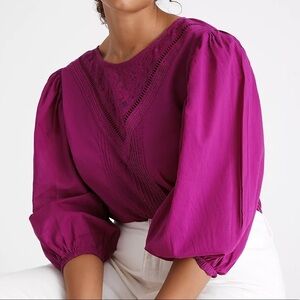 NWT Anthropologie Farm Rio Kelsey Blouse